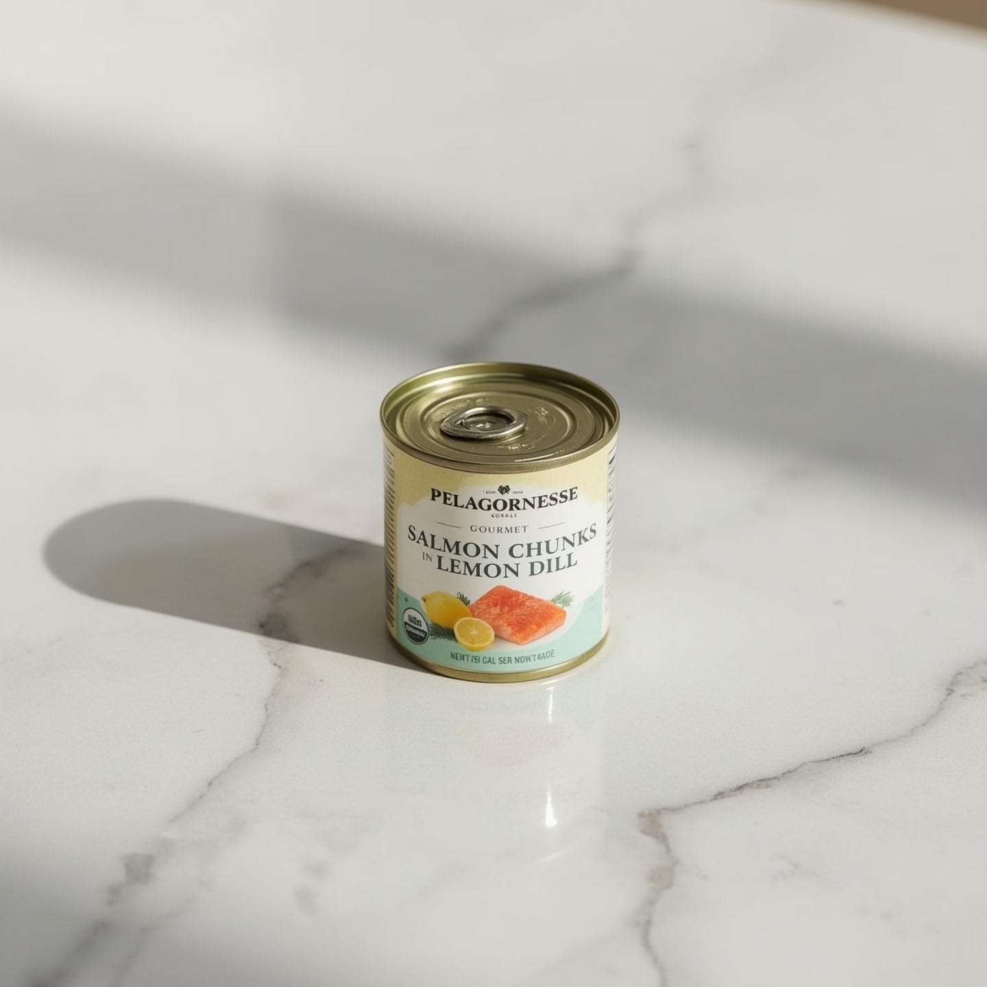 Pelagornesse Gourmet Salmon Chunks in Lemon Dill Marinade (2-Pack)